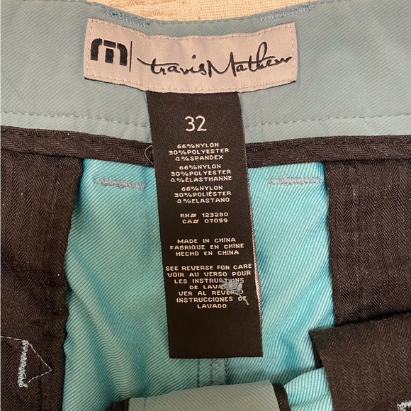 Travis Mathew | Men’s Golf Short | 32 | Teal - Picture 6 of 6